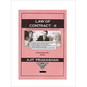 Ajit Prakashan's Law of Contract - II Notes for BSL & LLB